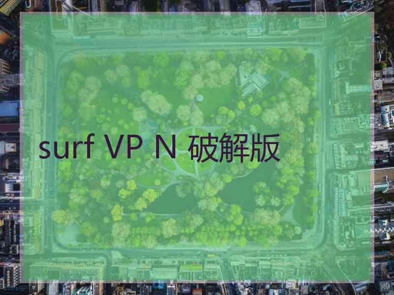 surf VP N 破解版