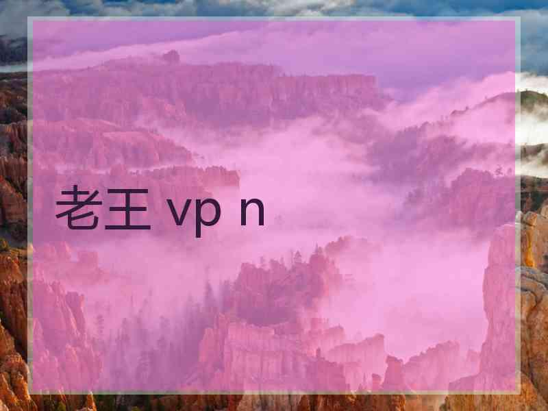 老王 vp n